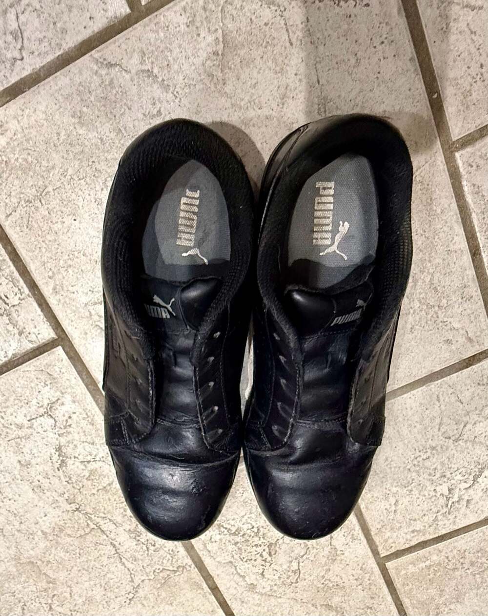 Puma Safety 64.0105 Slip Resistant Work Shoes Black Size 9.5